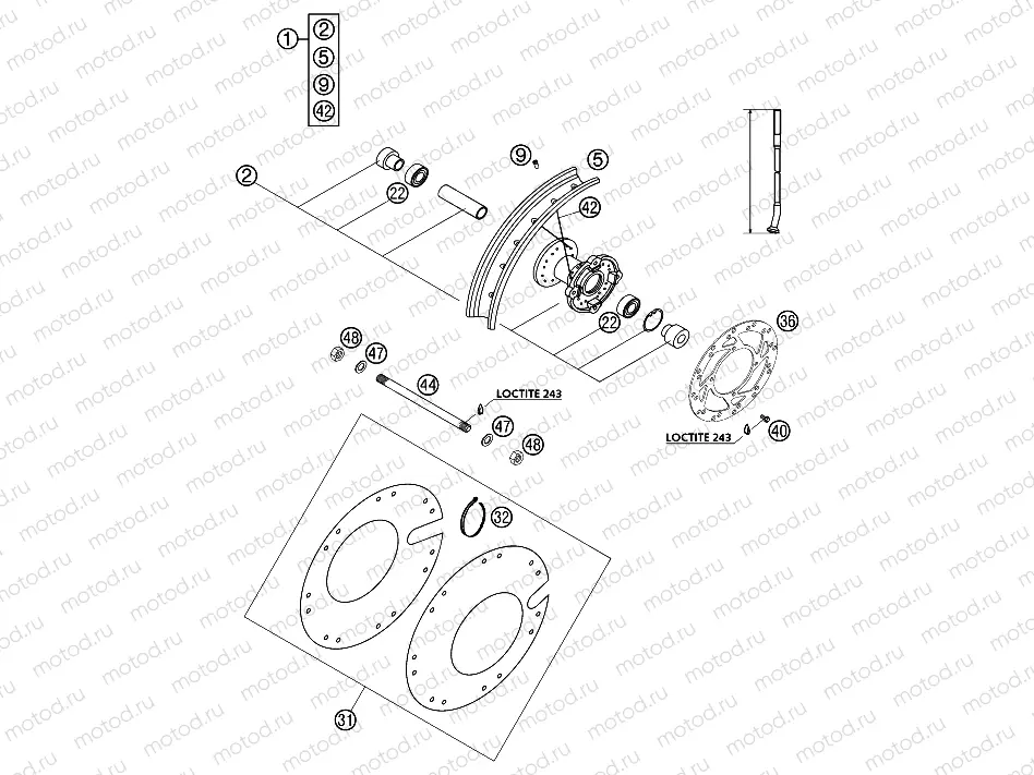 FRONT WHEEL