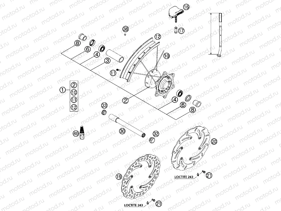 FRONT WHEEL