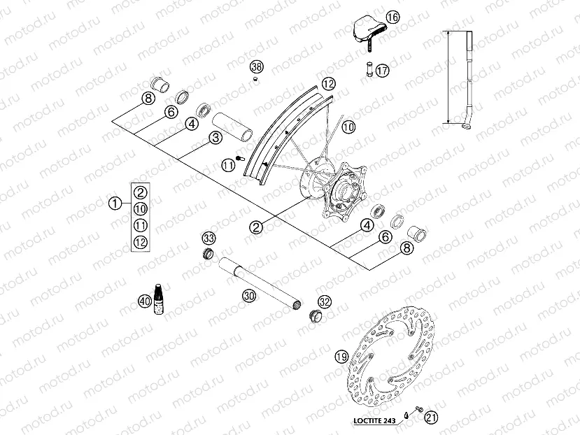 FRONT WHEEL