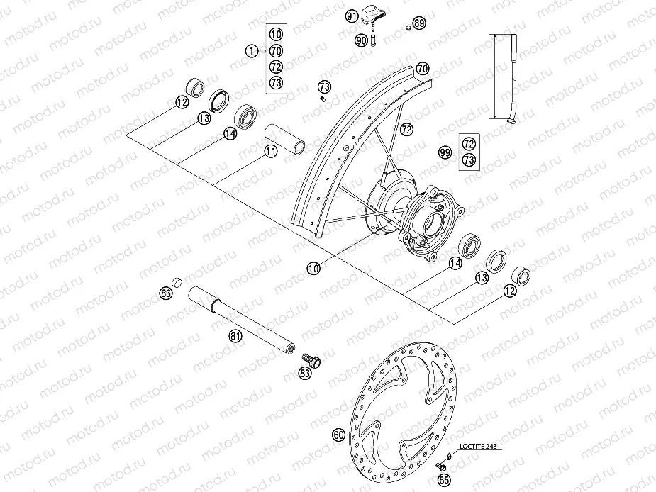 FRONT WHEEL