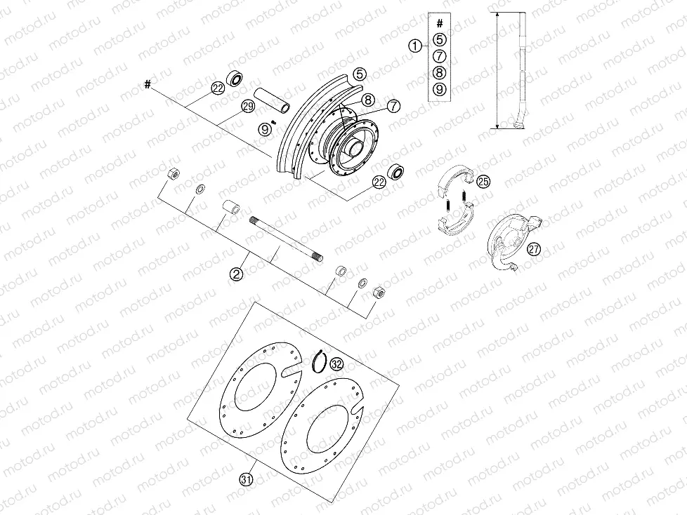 FRONT WHEEL