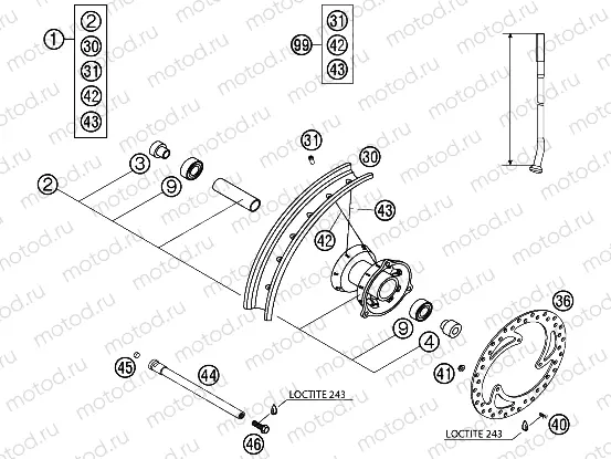 FRONT WHEEL