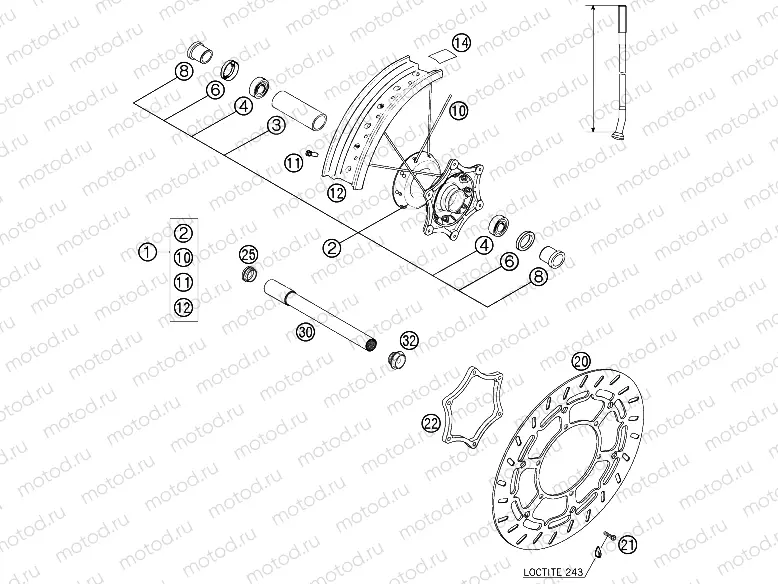 FRONT WHEEL