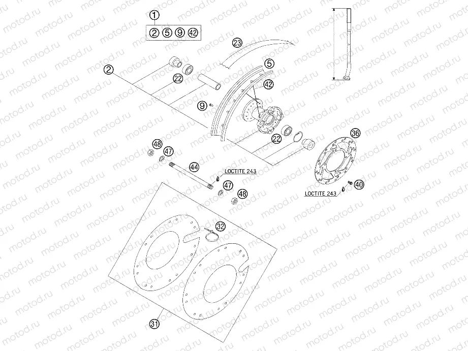 FRONT WHEEL