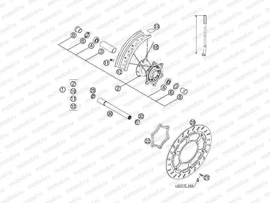 FRONT WHEEL