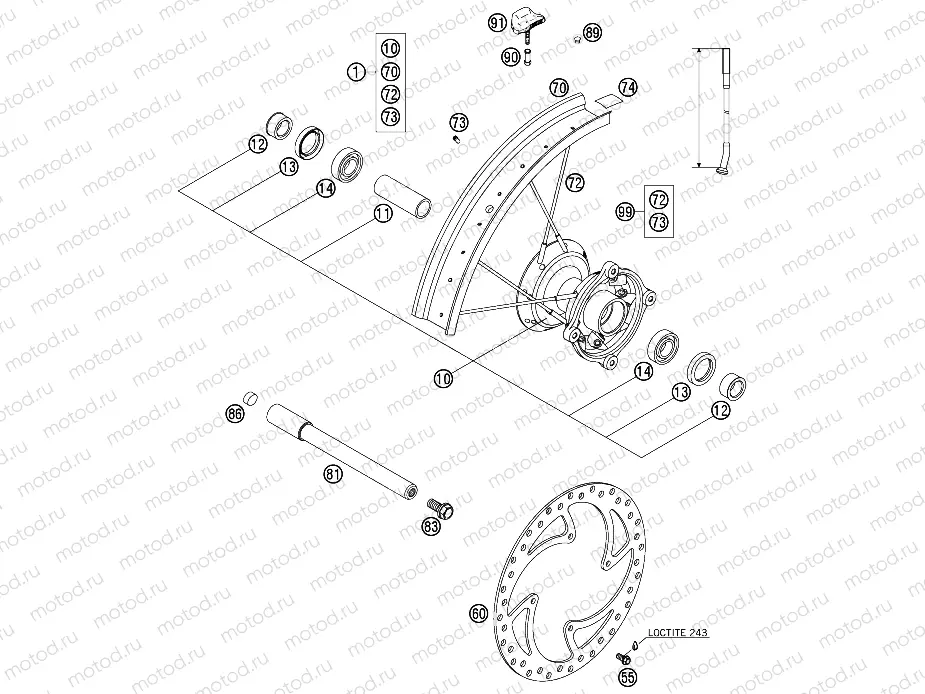 FRONT WHEEL