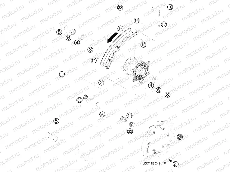 FRONT WHEEL