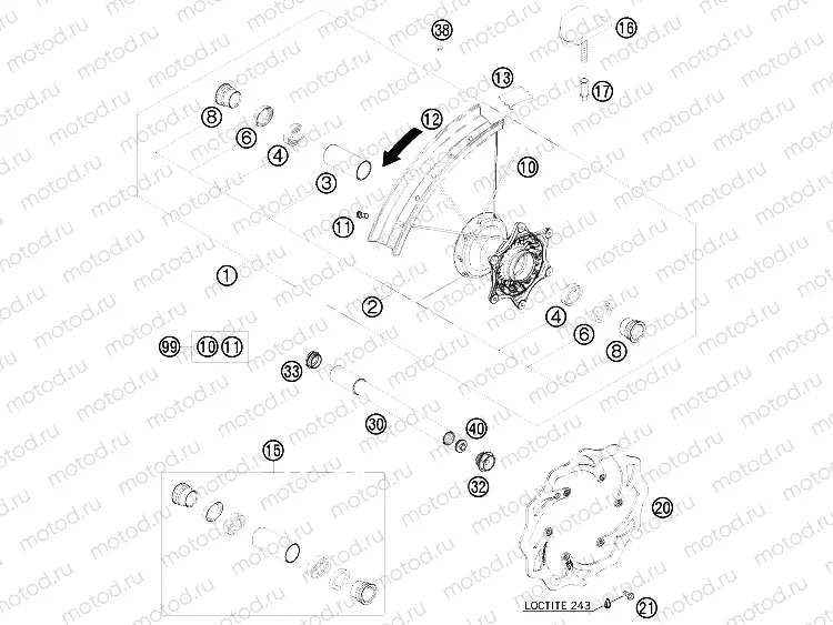 FRONT WHEEL