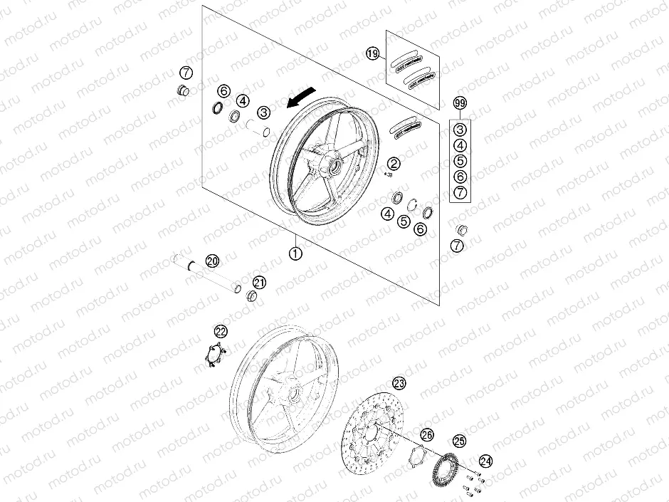 FRONT WHEEL