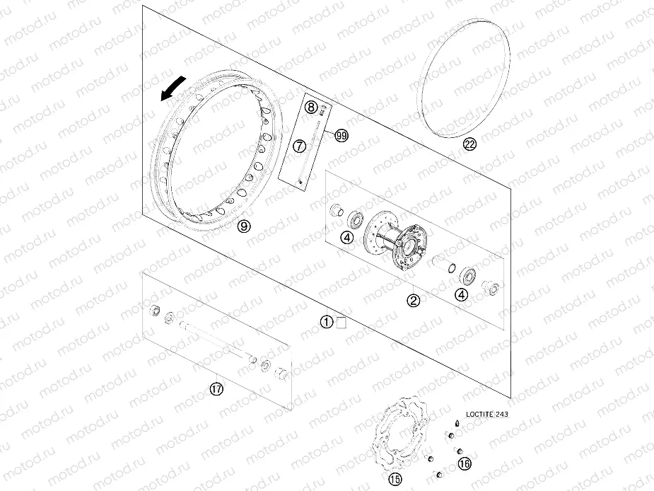 FRONT WHEEL