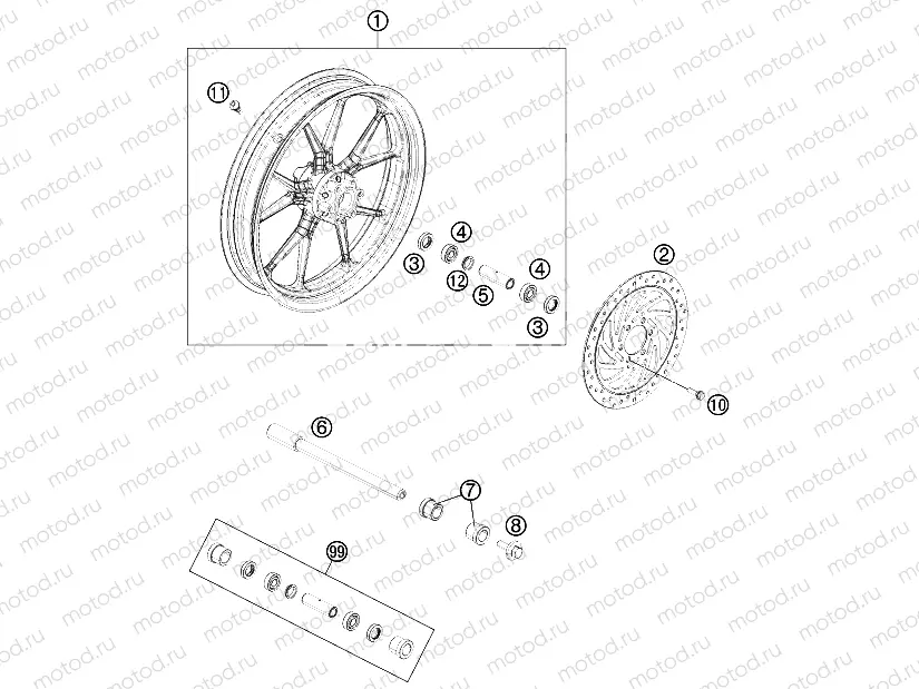 FRONT WHEEL