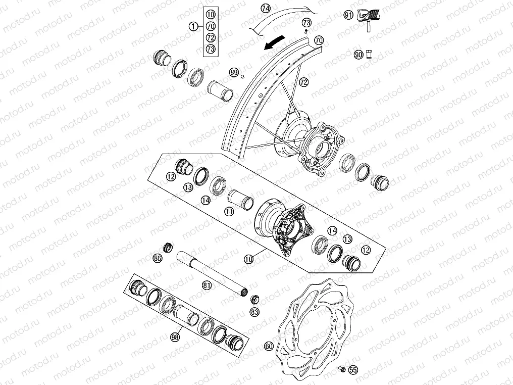 FRONT WHEEL