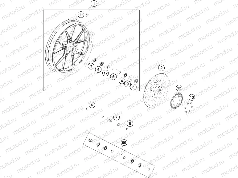FRONT WHEEL