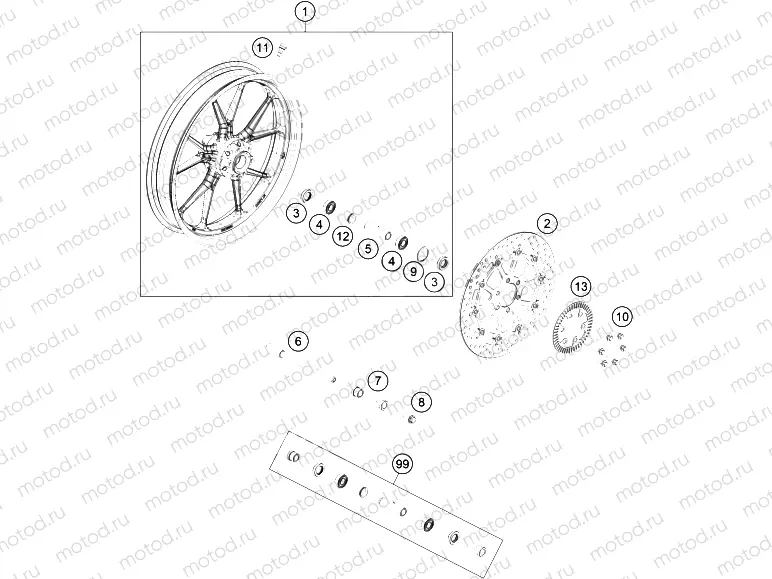 FRONT WHEEL
