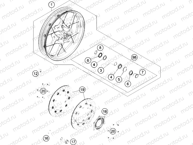 FRONT WHEEL