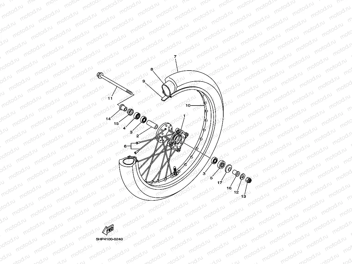 FRONT WHEEL 2