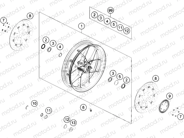 FRONT WHEEL