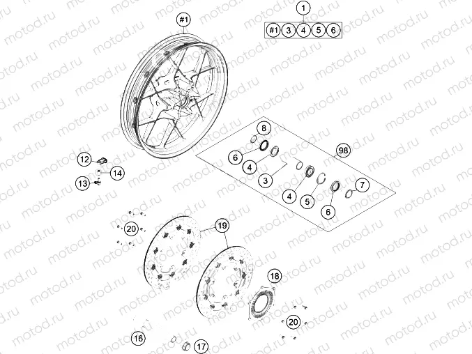 FRONT WHEEL