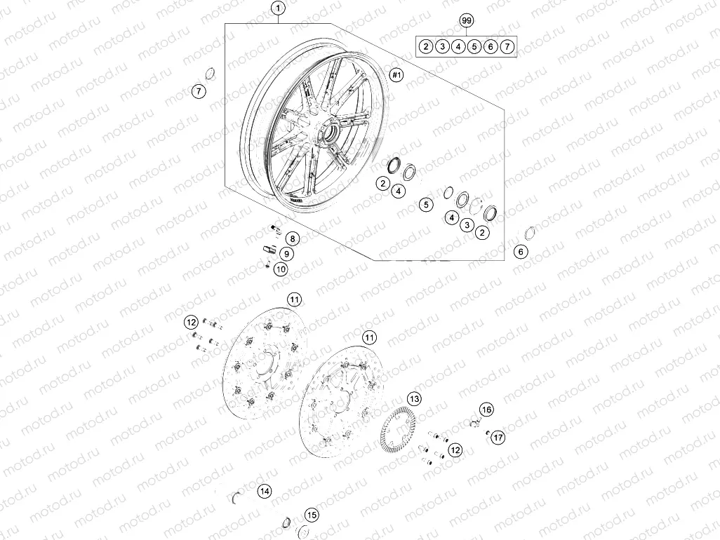 FRONT WHEEL