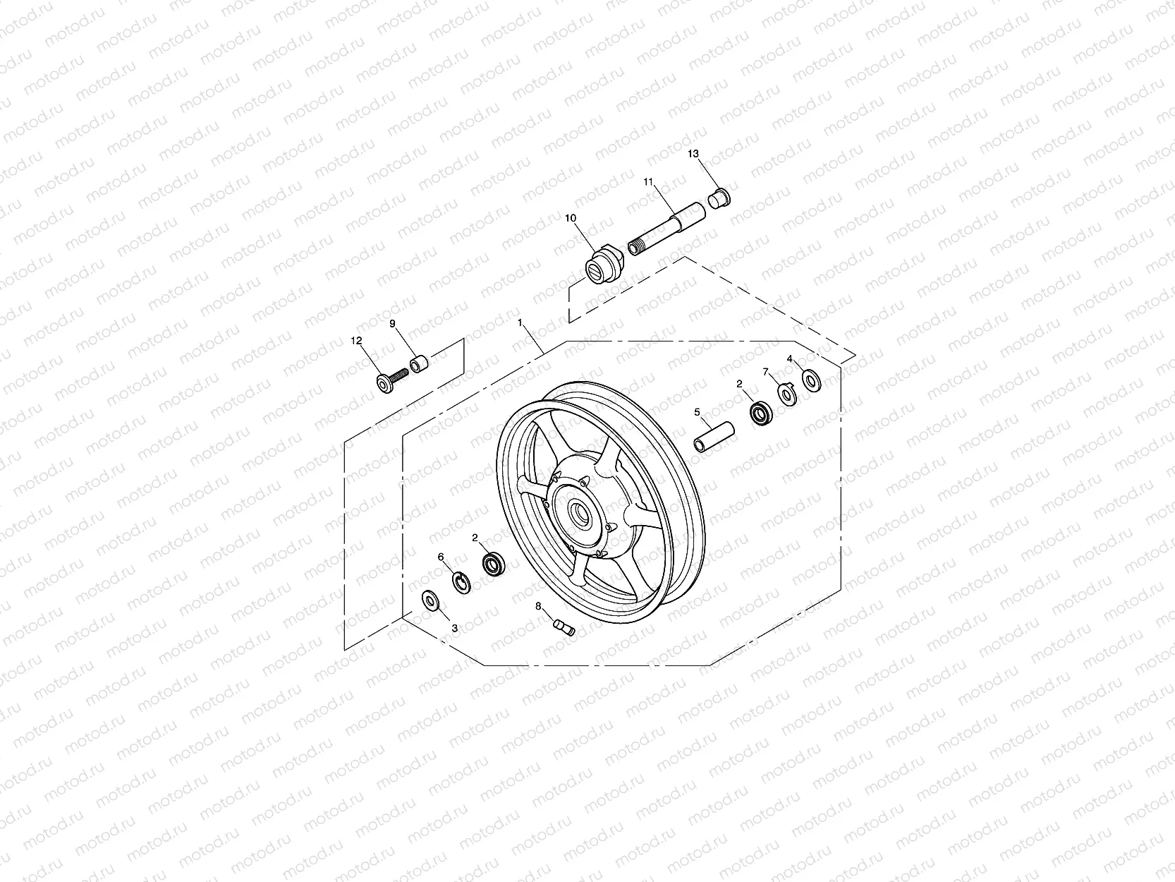 Front Wheel 281466-F2