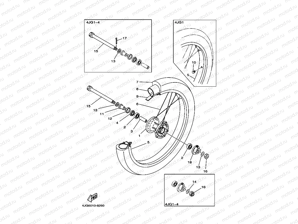 Front wheel