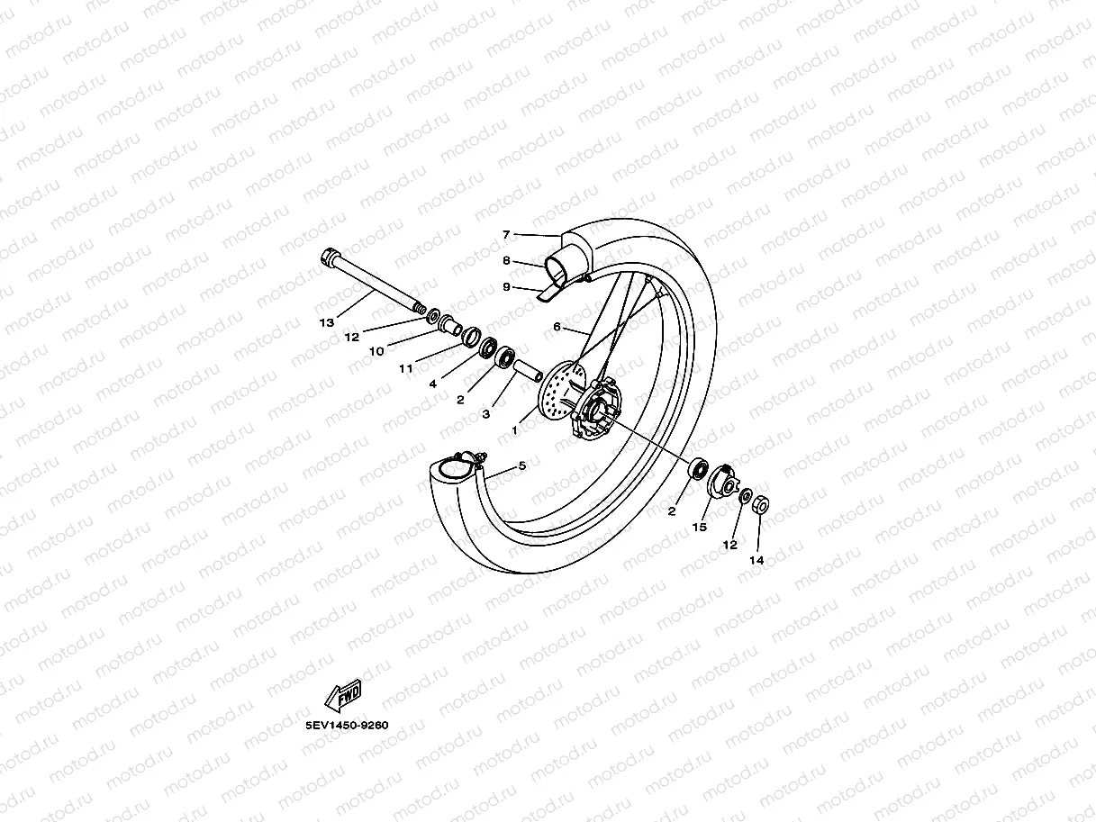 Front wheel