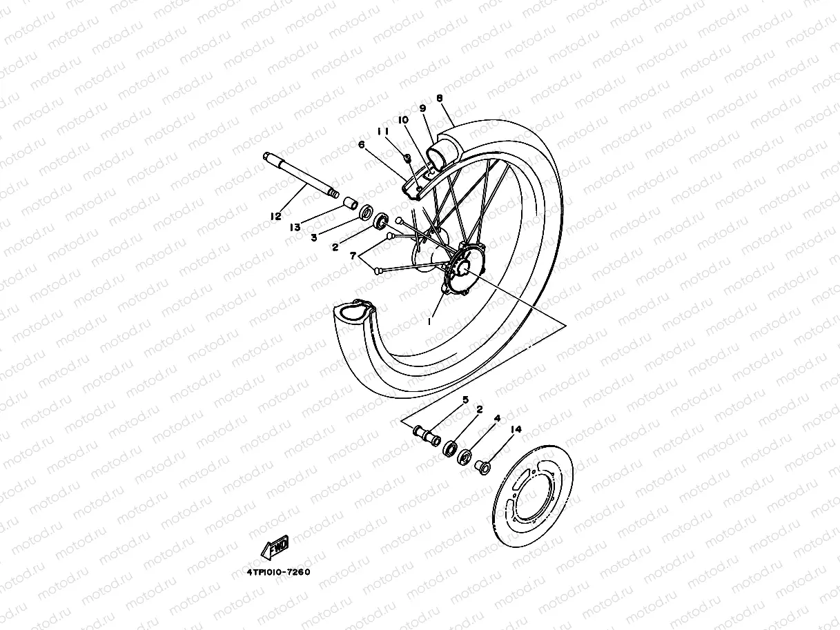 FRONT WHEEL