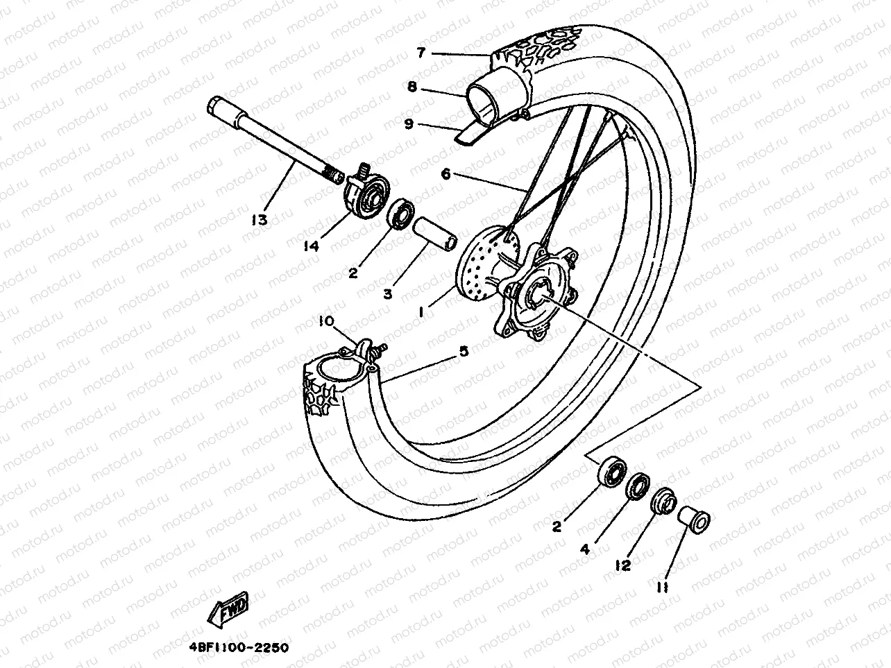 FRONT WHEEL