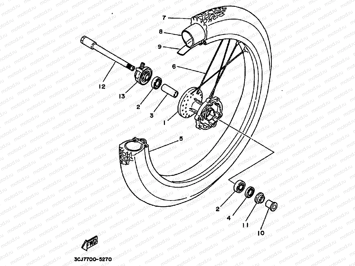 FRONT WHEEL