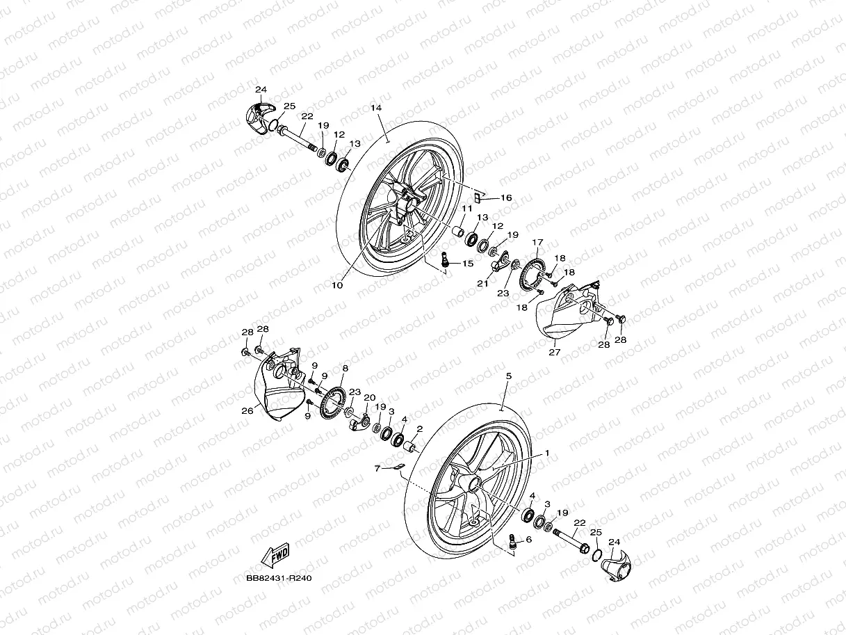 FRONT WHEEL