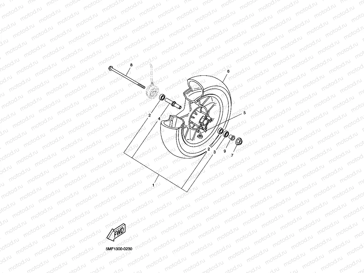 FRONT WHEEL