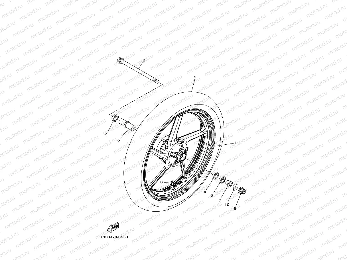 FRONT WHEEL