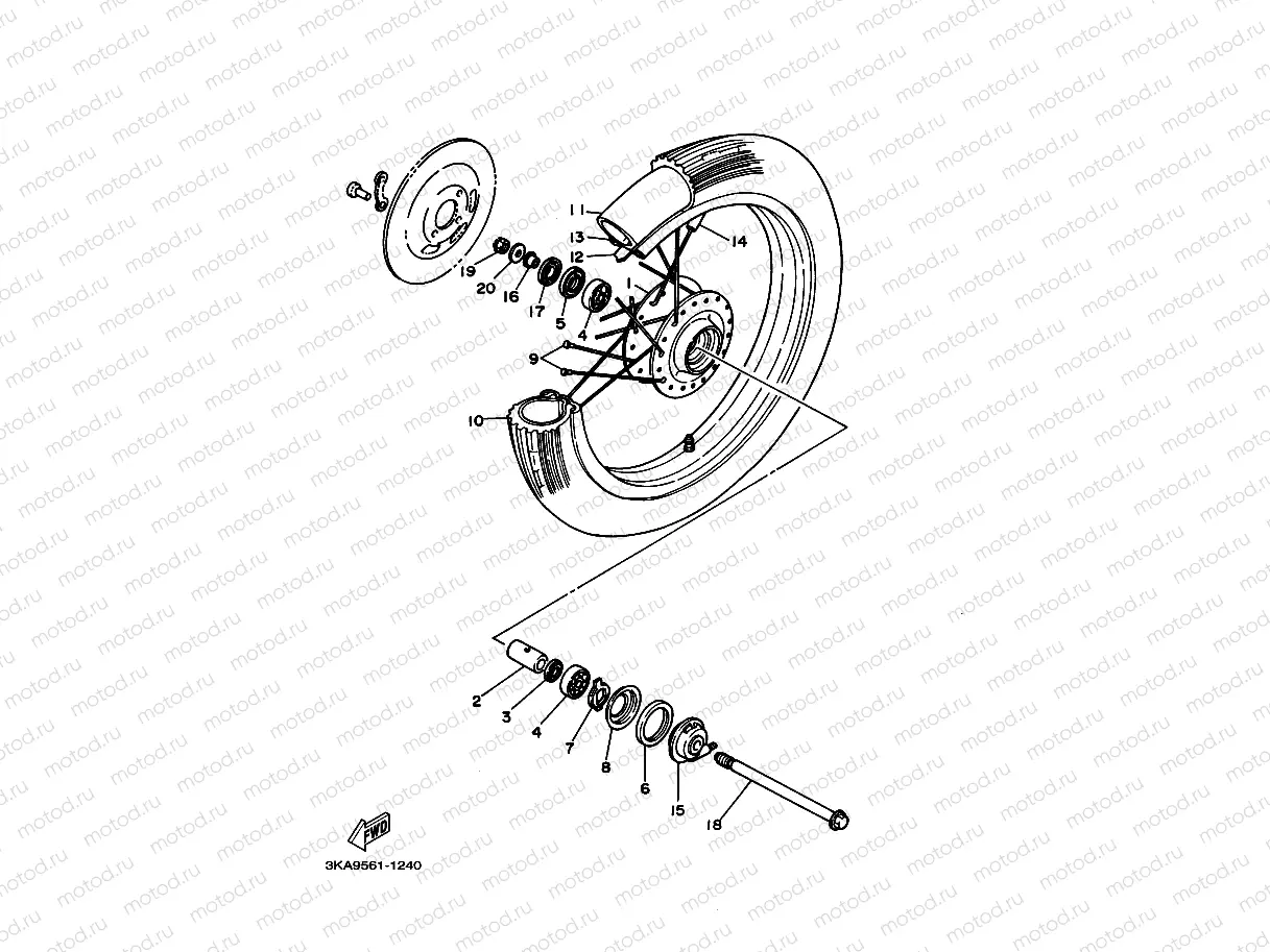 FRONT WHEEL