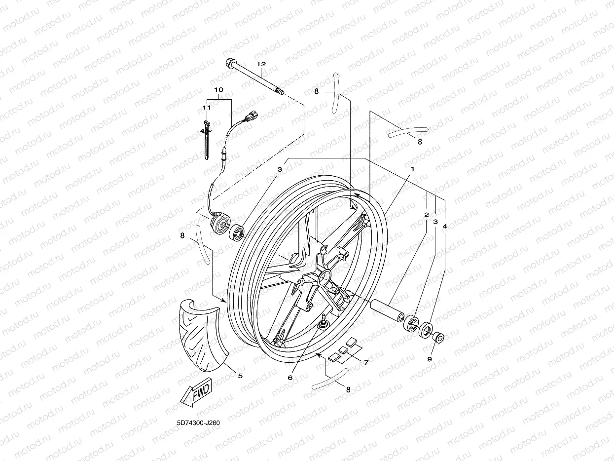 FRONT WHEEL