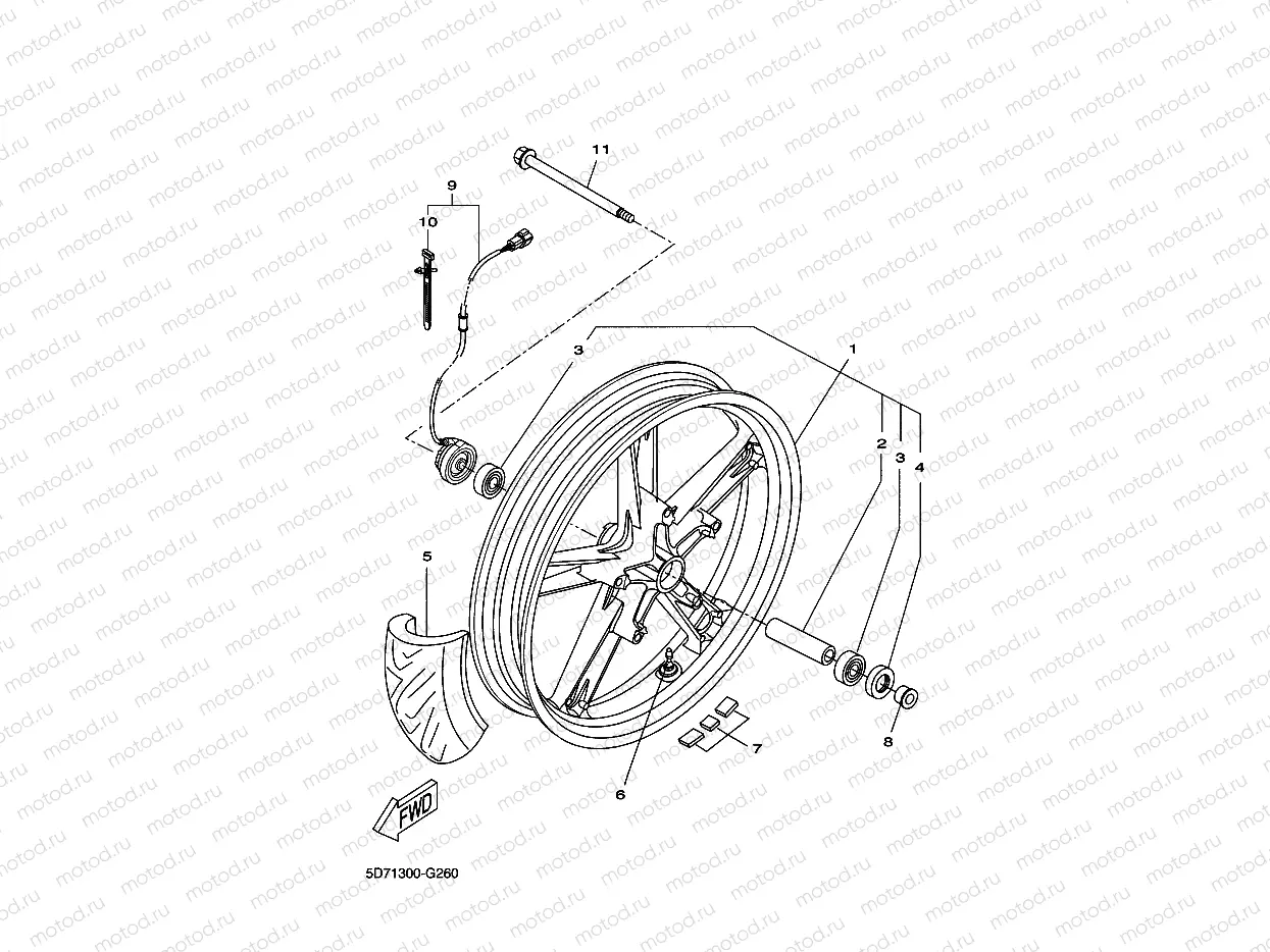 FRONT WHEEL