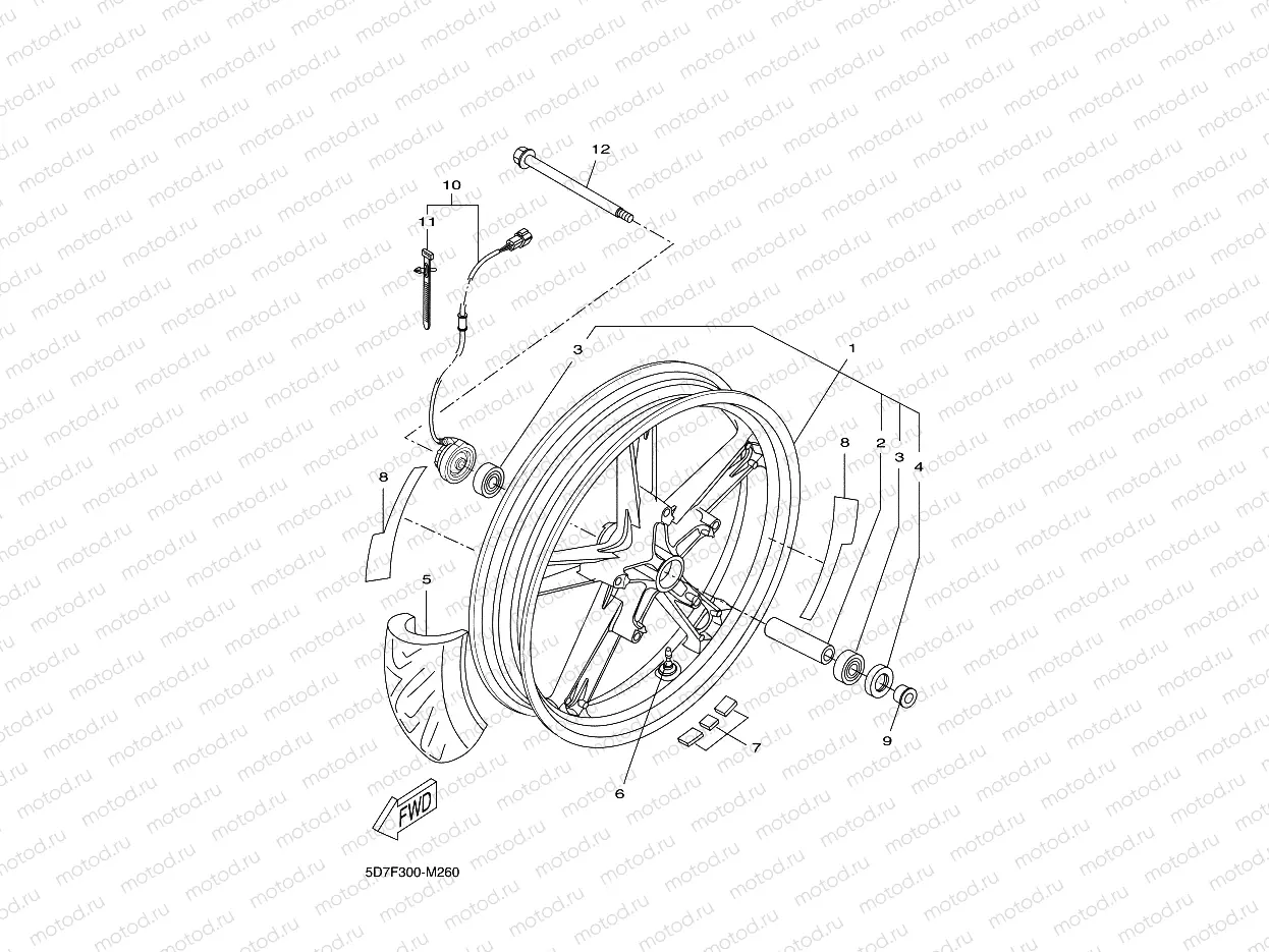 FRONT WHEEL