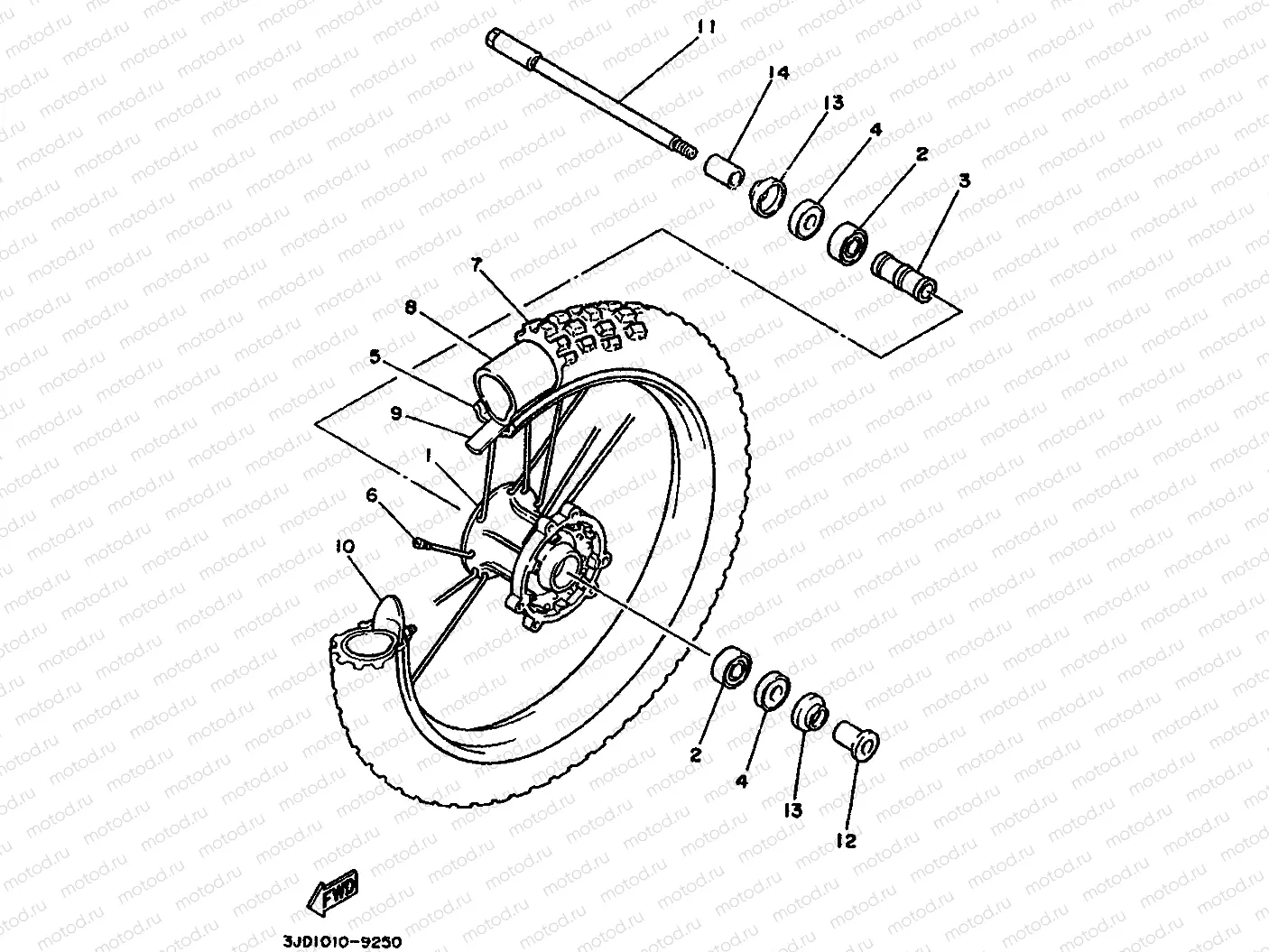 FRONT WHEEL
