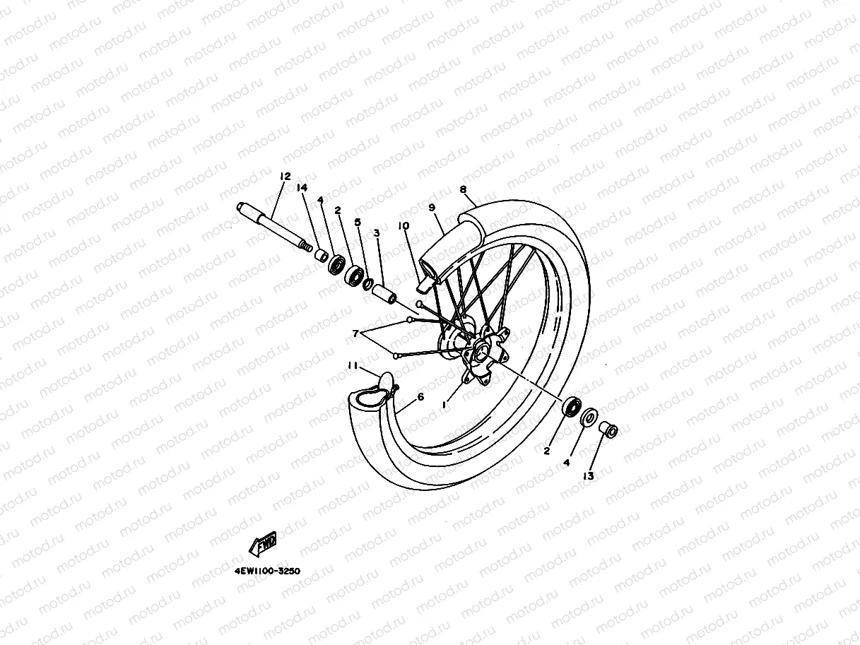 FRONT WHEEL
