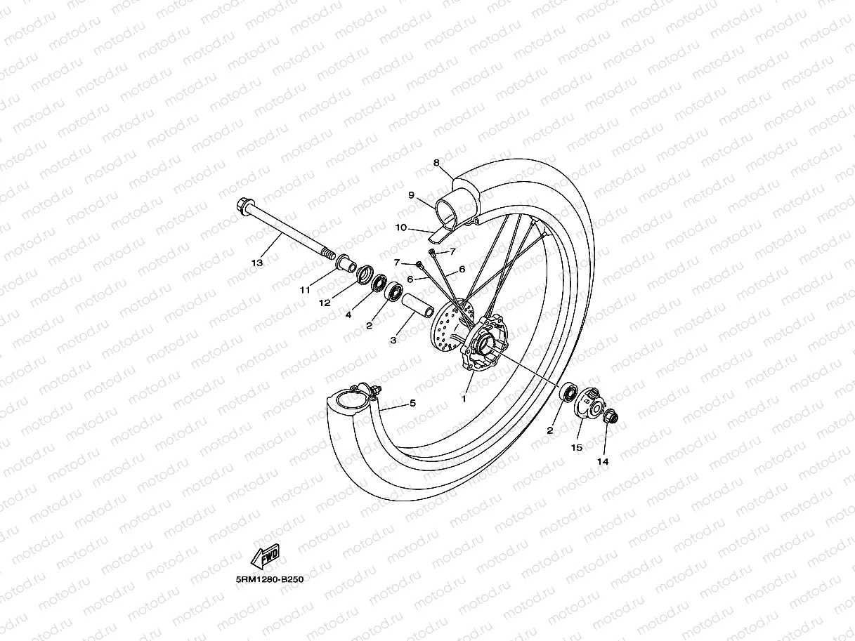 FRONT WHEEL