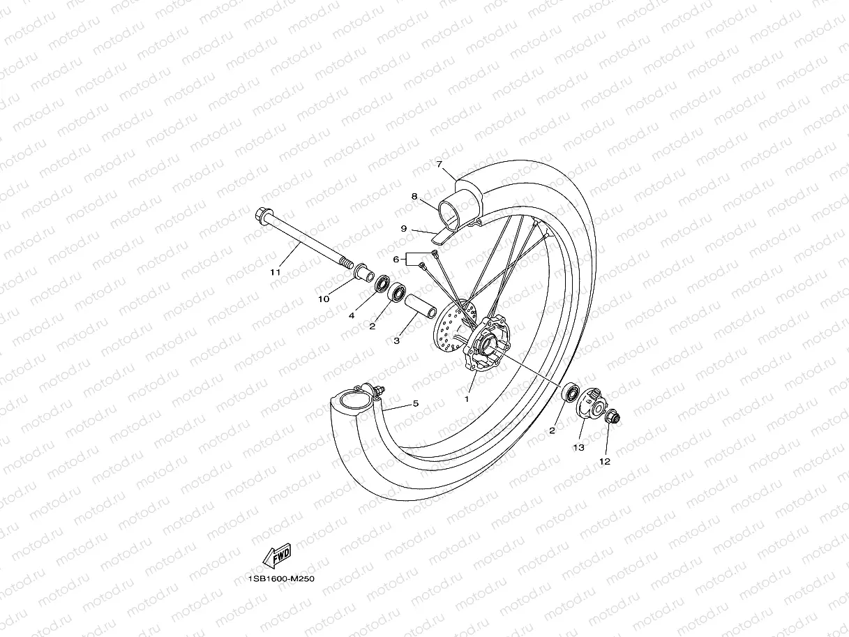 FRONT WHEEL