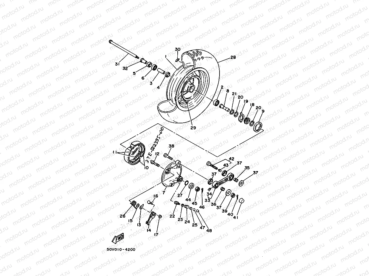 FRONT WHEEL