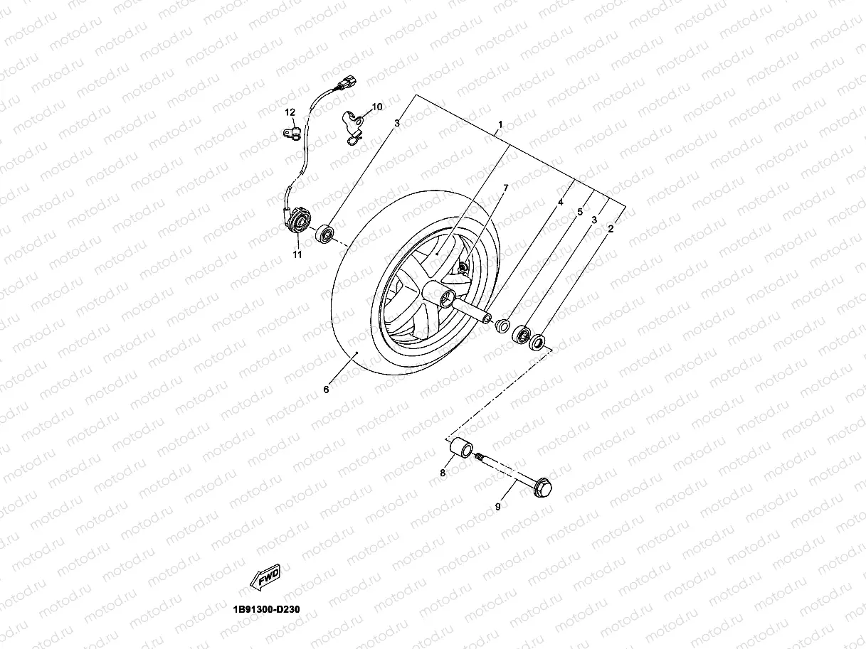 FRONT WHEEL