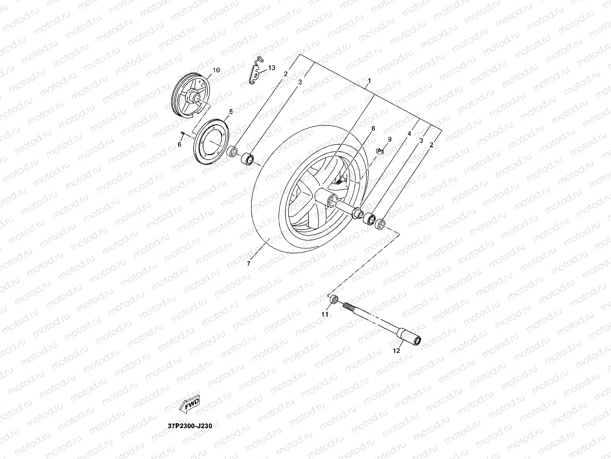 FRONT WHEEL