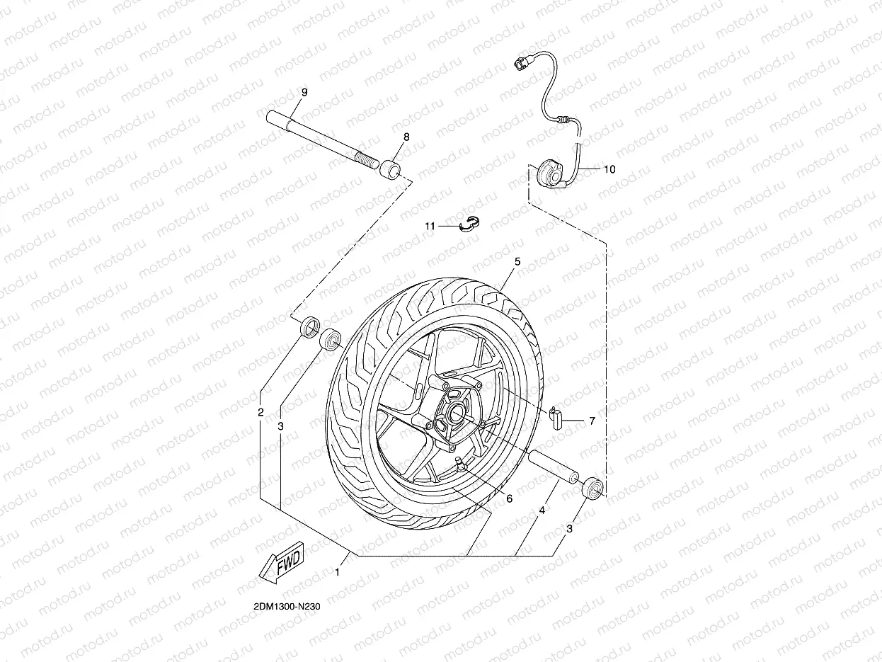 FRONT WHEEL