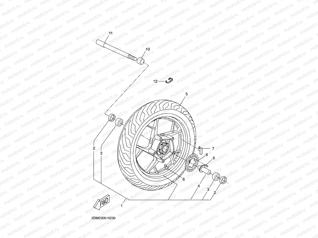 FRONT WHEEL