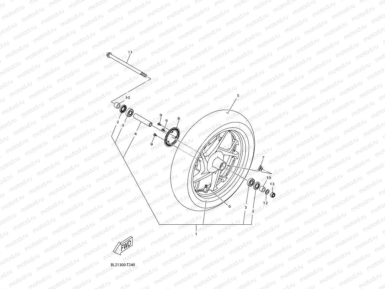 FRONT WHEEL