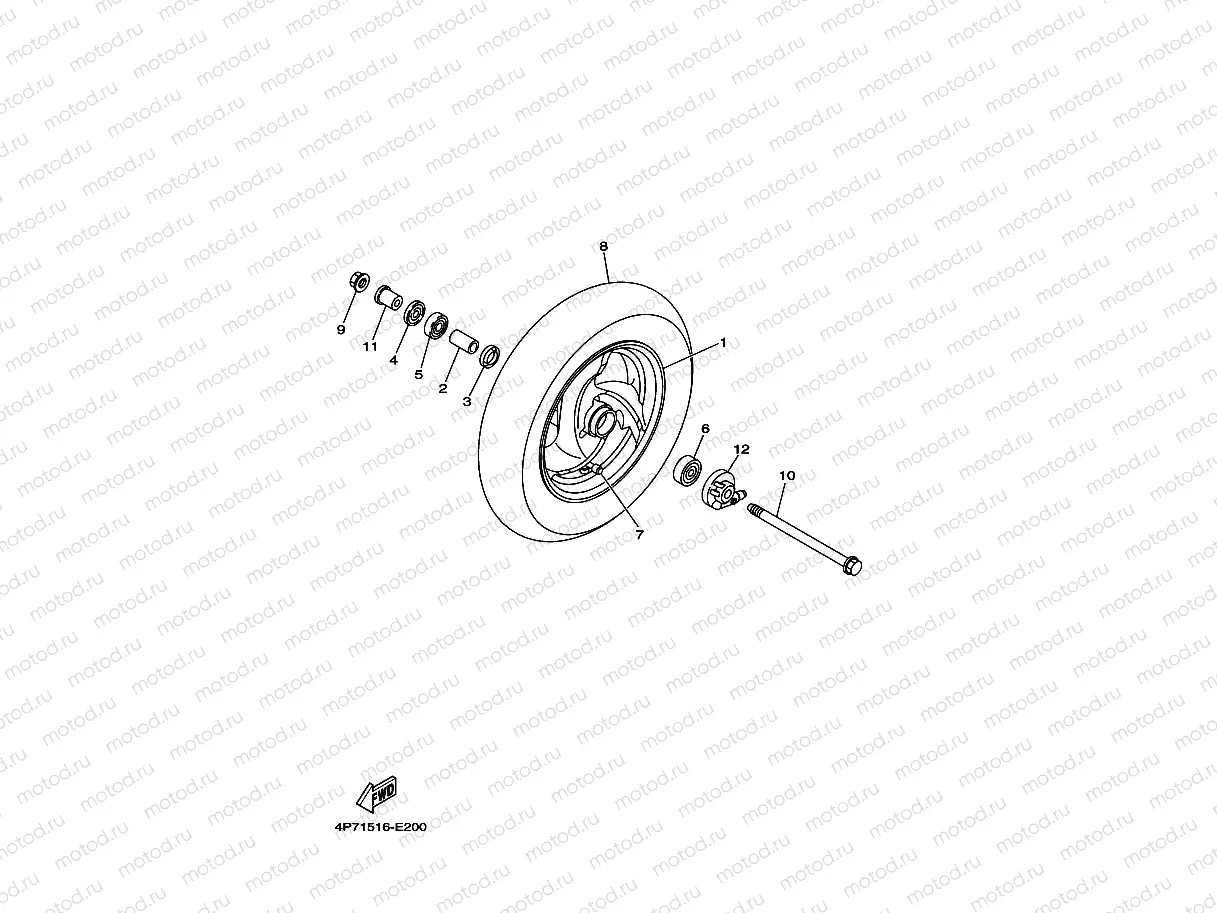 FRONT WHEEL