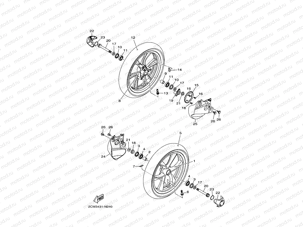 FRONT WHEEL
