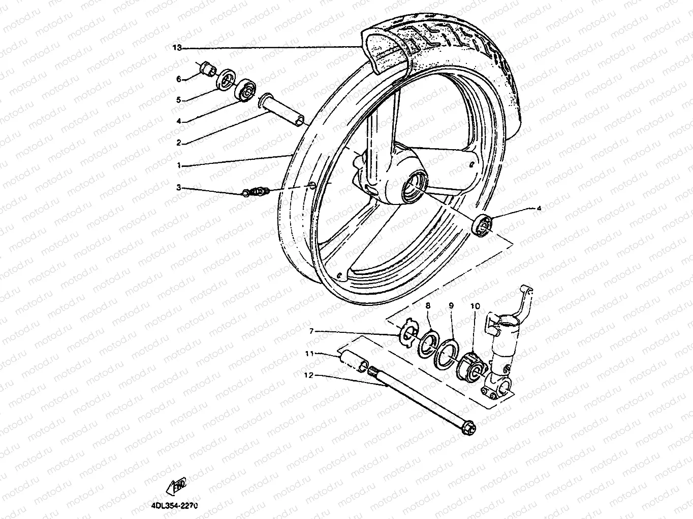 FRONT WHEEL