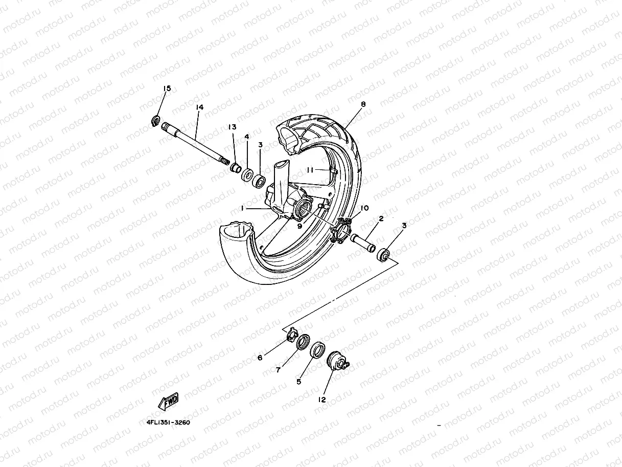 FRONT WHEEL